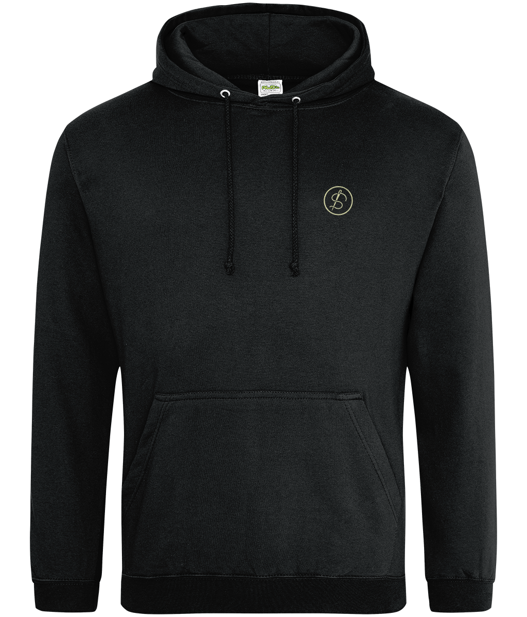 Skirret Tools of Integrity hoodie front view on AWDIS College Hoodie