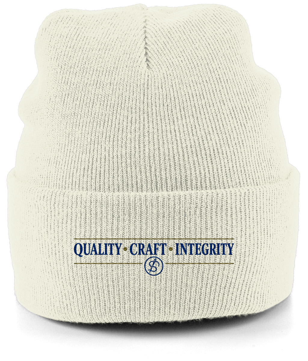 Maker's Mark embroidered cuffed beanie colour option