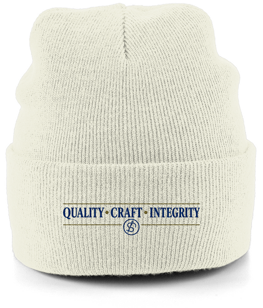 Maker's Mark embroidered cuffed beanie colour option