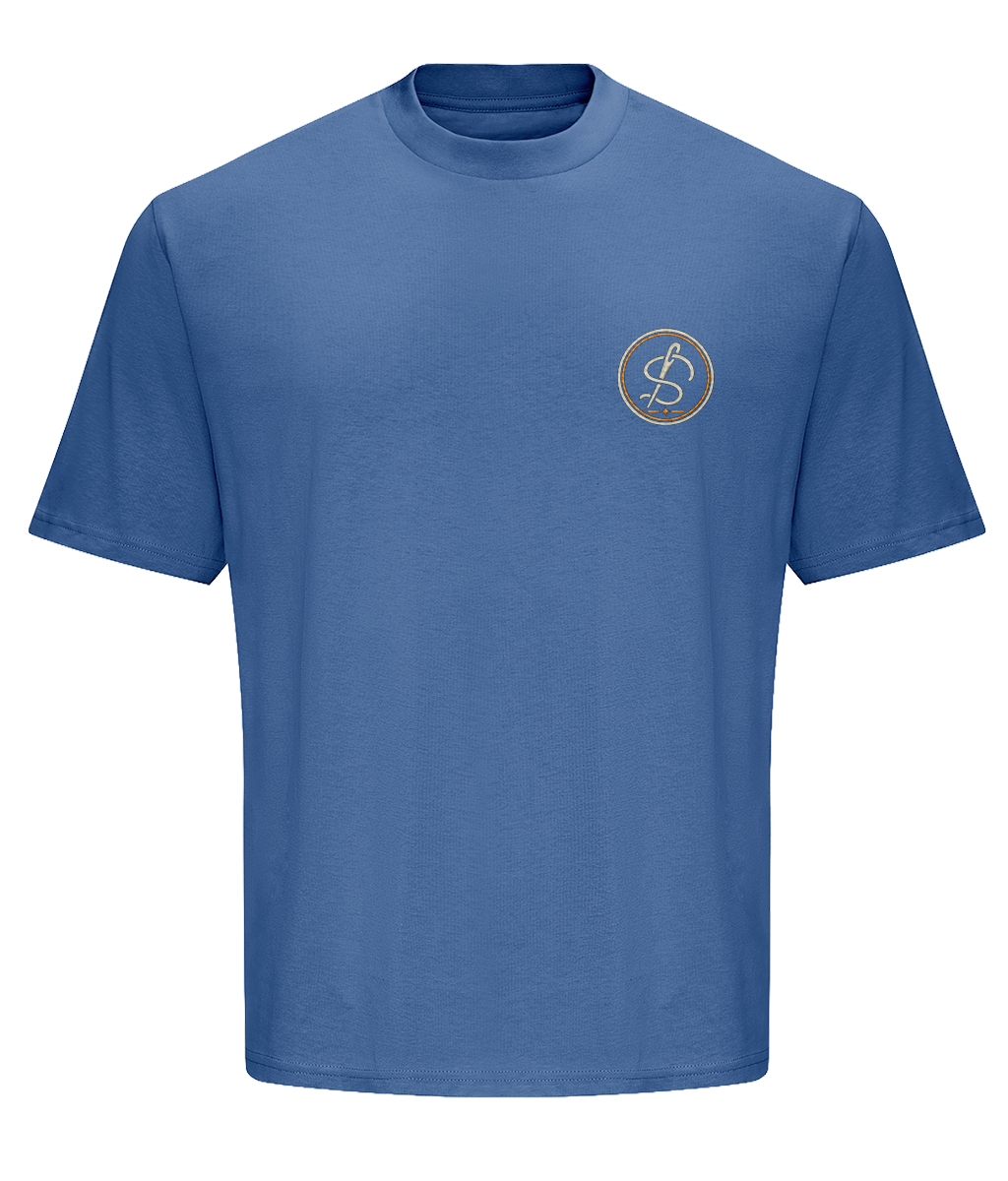 Integrity Mark embroidered heavyweight T shirt colour option