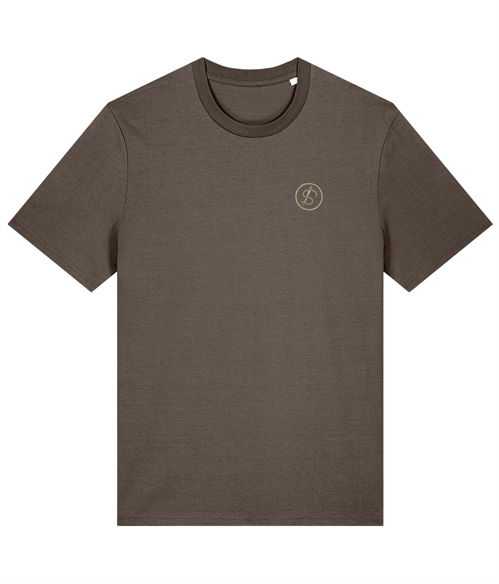 24 Inch Gauge Tools of Integrity T shirt front view on a Stanley Stella Creator 2.0 colour option