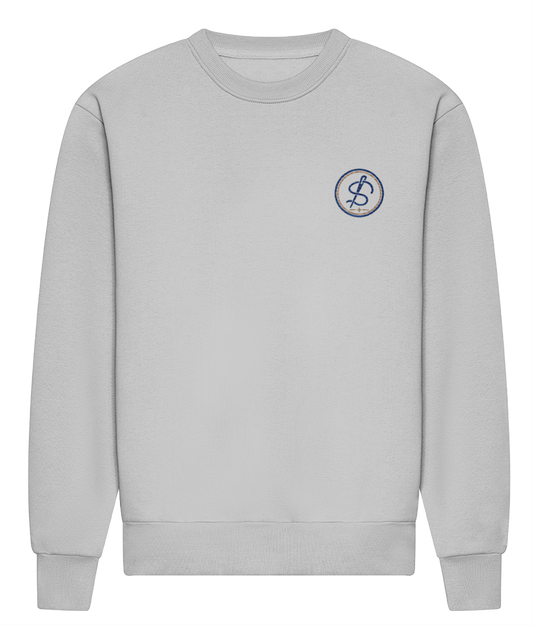 Integrity Mark embroidered heavyweight sweatshirt colour option