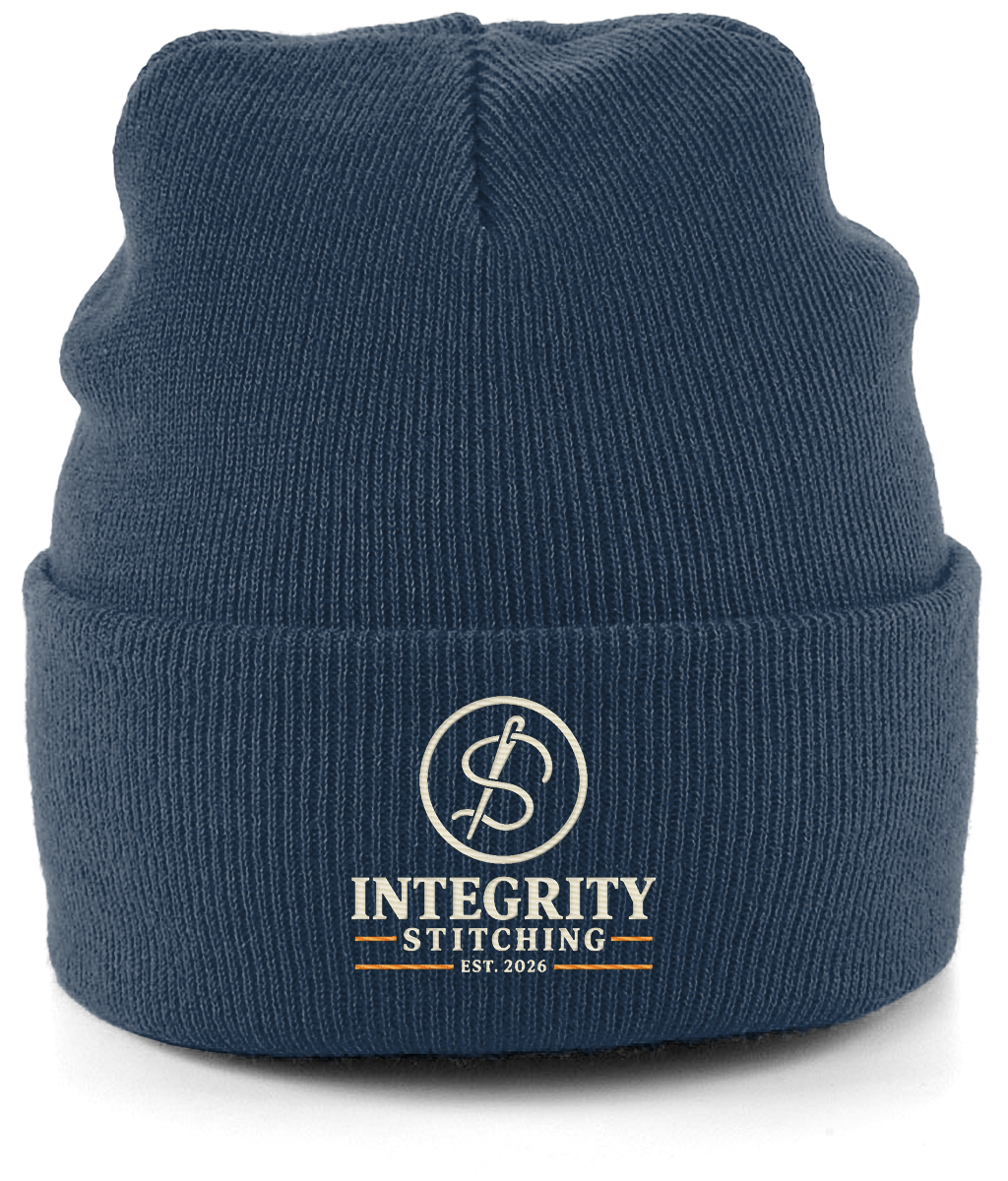 Est. 2026 embroidered cuffed beanie colour option