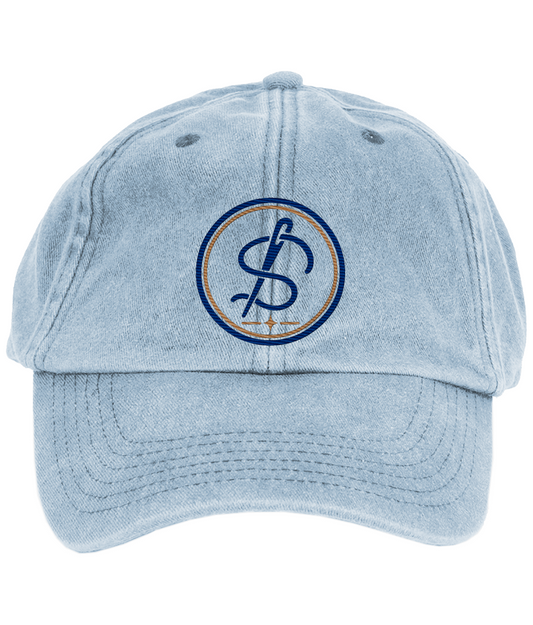 Integrity Mark embroidered vintage low profile cap colour option