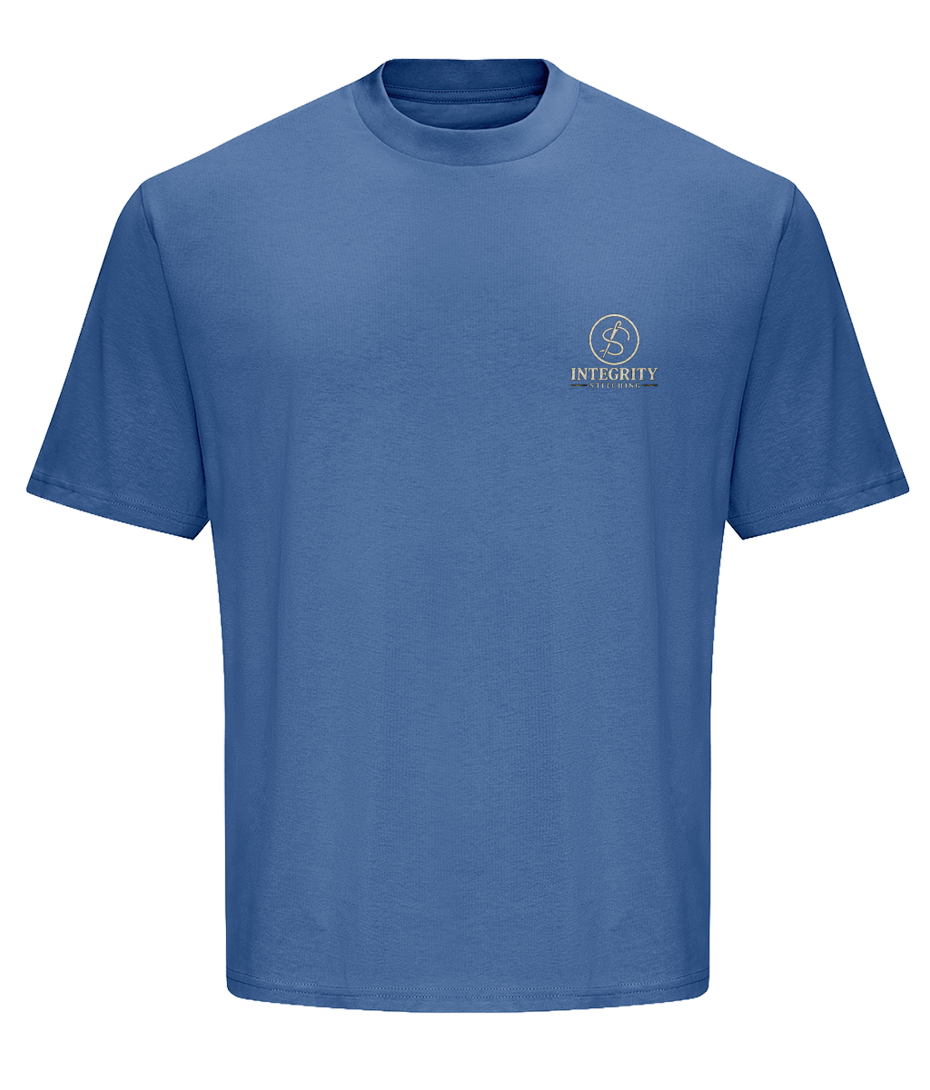 The Signature embroidered heavyweight T shirt colour option